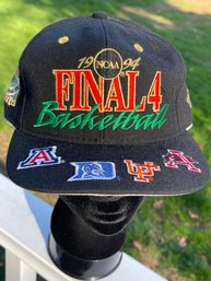 New Without Tags- Vintage NCAA Hat Final Four 1994 Snapback Basketball Hat #1 Apparel Made In Canada