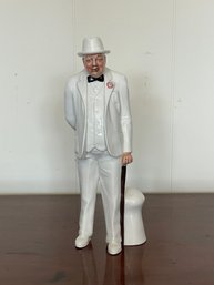 Vintage Royal Doulton Sir Winston Churchill 10 1/2' Figurine HN 3057