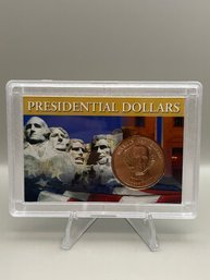 Beautiful 2008-D Martin Van Buren Presidential Dollar In Plastic Case