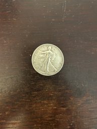 Beautiful 1937 Walking Liberty Silver Half Dollar 90 Silver Coin