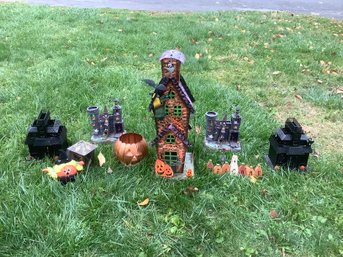 Halloween Decor Lot