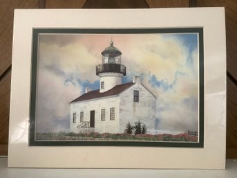 Old Point Loma California Light House Print