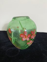 Vintage Murano Sommerso Art Glass Vase
