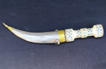 Majdalani Dagger With Lovely Multi Color Abalone? Inlay