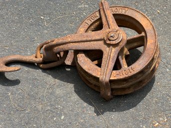 Antique Pulley (2 Of 2)