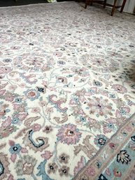 A 12' X 9' Indo Persian Wool Rug
