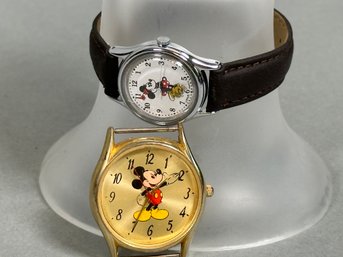 Vintage Mickey & Minnie Mouse Watches
