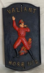 Iron Fireman Plaque