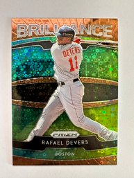 2020 Panini Prizm Rafael Devers Brilliance Bronze /25 Red Sox