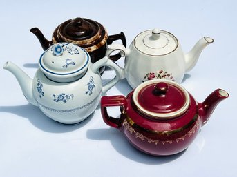 Collection Of Teapots Including Hall And Ironstone