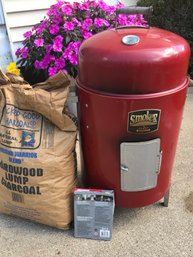 Portable CHAR-BROIL Smoker With Accessories