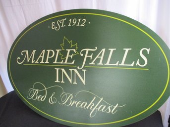 Netflick Christmas Movie Sign - Noel Diaries:  Maple Falls Inn Bed & Breakfast