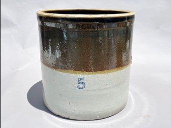 A Antique 5 Gallon Crock