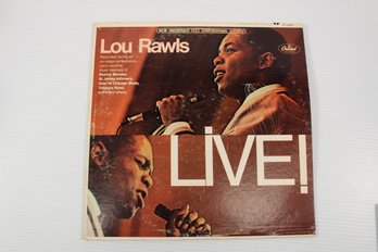 Lou Rawls Live On Capitol Records ST-2459