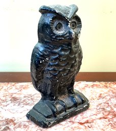 A Vintage Owl Doorstop