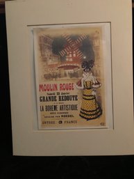 Moulin Rouge Framed Poster