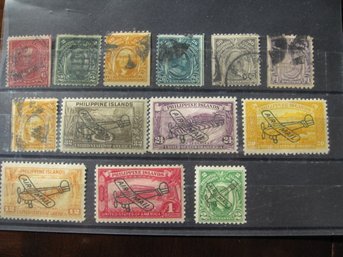 US POSSESIONS-  SELECTION OF PHILIPPINE ISLAND STAMPS