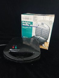 White Westing House Waffle Maker