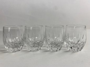 Vintage Cut Glass Cordial Glasses (4)