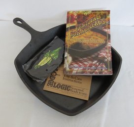 Lodge Cast Iron 10' Square Skillet/frying Pan - Made In The USA