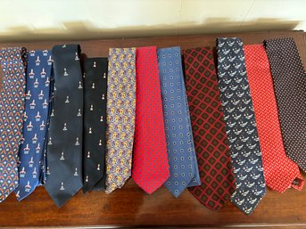 Lot Of 11 Designer Ties