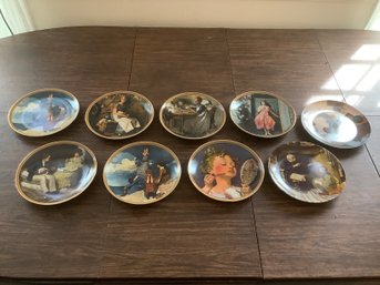 NORMAN ROCKWELL PLATES WITH BOXES & CERTIFICATES #2