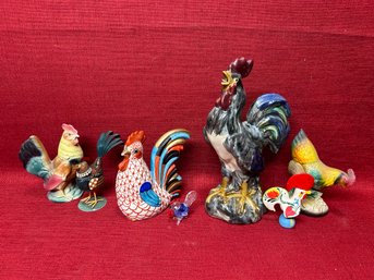 China Rooster & Chicken Lot #1