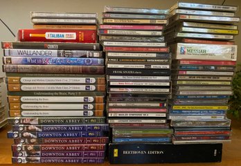 Over 80 Music CDs & DVD Movies Including Box Sets