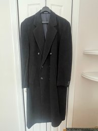 Strathmore Cashmere Blend Black Coat