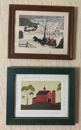 Two Framed Prints