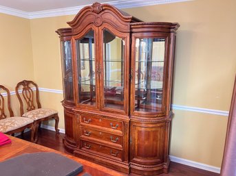 Large 2 Piece China Cabinet By Wynwood