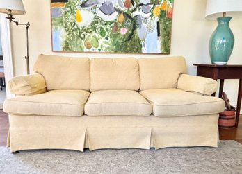 6 Ft Custom Upholstered Sofa