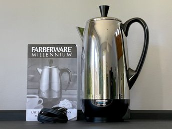 Farberware Millennium Stainless Steel 12 Cup Percolator