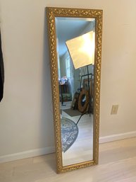 Gold Carved Framed Rectangular Mirror