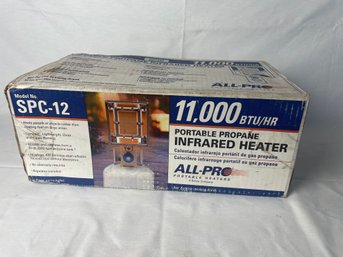 All Pro Portable Propane Infrared Heater SPC 12