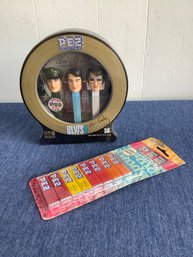 PEZ COLLECTIBLES ELVIS DISPENSER SET