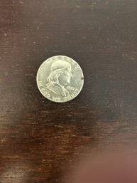 Beautiful 1961 Ben Franklin Half Dollar 90 Silver