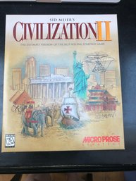 Sid Meier's Civilization II Strategy Game 1996.  Lot 35