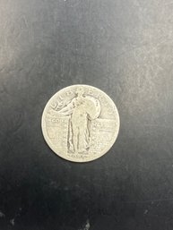 1925 Standing Liberty Silver Quarter