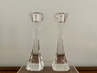 Villeroy & Boch Crystal Candle Holders