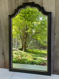 Vintage Black Wood Frame Accent Wall Mirror