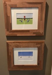 Pair Of Framed Signed And Numbered Greg Stones Prints