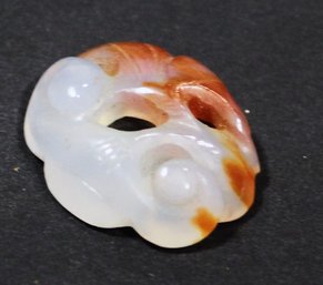 Small Piece Of Antique Chinese Carved Jade Hard Stone