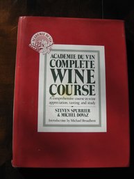 1983 BOOK- ACADEMIE DU VIN- COMPLETE WINE COURSE