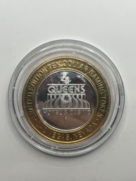 Four Queens $10 Limited Edition Collectible Gaming Token