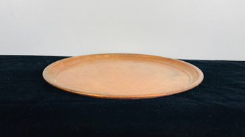 Antique Copper Round Tray