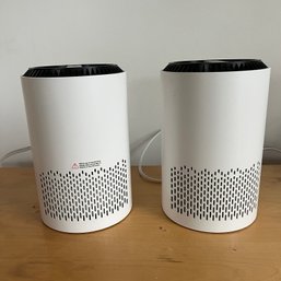 A Pair Of Kloudic Portable Air Purifiers