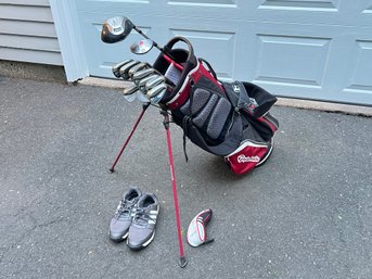 Nice Set Of Taylormade Golf Clubs In Bag