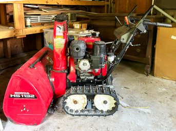 A Honda Gas Powered Snow Blower