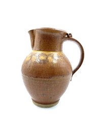 Artist Singed Studio Pottery Pitcher